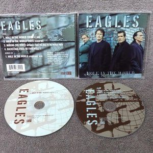 Eagles Hole In The World DVD Single 2003 2 Discs DVD + Bonus CD